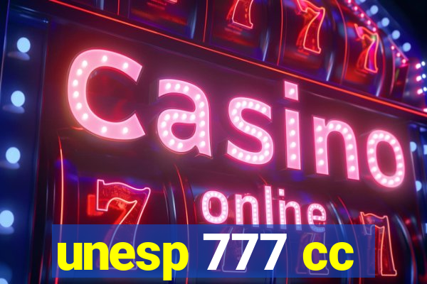 unesp 777 cc